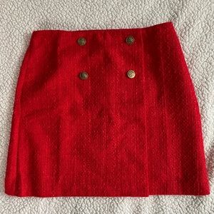 New Loft Twill Skirt